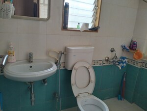 Bathroom in 2.5 BHK Apartment at Jairaj Lake Town, Katraj – for Sale