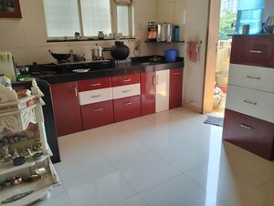 Kitchen in 2.5 BHK Apartment at Jairaj Lake Town, Katraj – for Sale