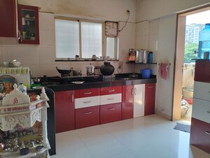Kitchen in 2.5 BHK Apartment at Jairaj Lake Town, Katraj – for Sale