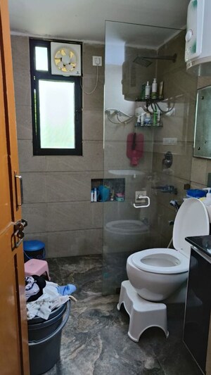 Bathroom in 2 BHK Apartment at Dwarka – for Rent