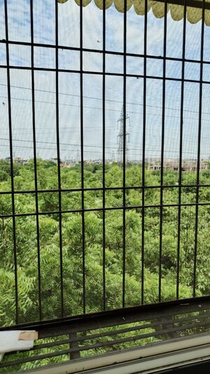 Balcony in 2 BHK Apartment at Dwarka – for Rent