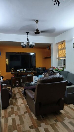 Living Room in 2 BHK Apartment at Dwarka – for Rent