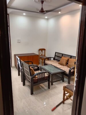 Living Room in 1 BHK Builder Floor at Lajpat Nagar 4 – for Rent