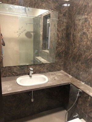 Bathroom in 2.5 BHK Apartment at Bhimjyani Verraton, Manpada – for Sale