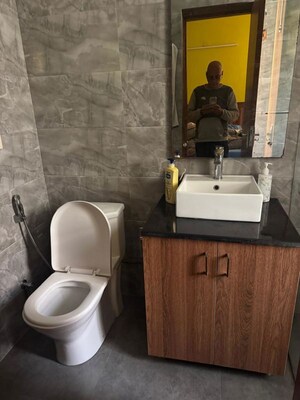 Bathroom in 3 BHK Builder Floor at Sare Home, Sector 92 – for Sale