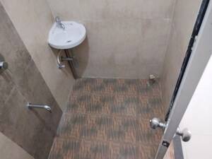 Bathroom in 1 BHK Apartment at Chandak Nishchay, Borivali East – for Rent