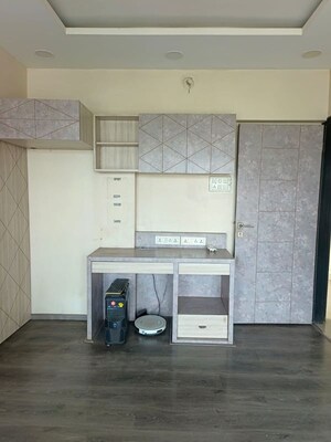 Bathroom in 2.5 BHK Apartment at Runwal Pearl, Manpada – for Rent