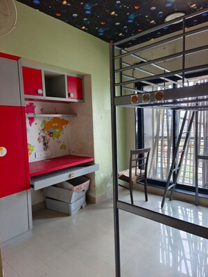 Balcony in 2.5 BHK Apartment at Runwal Pearl, Manpada – for Rent