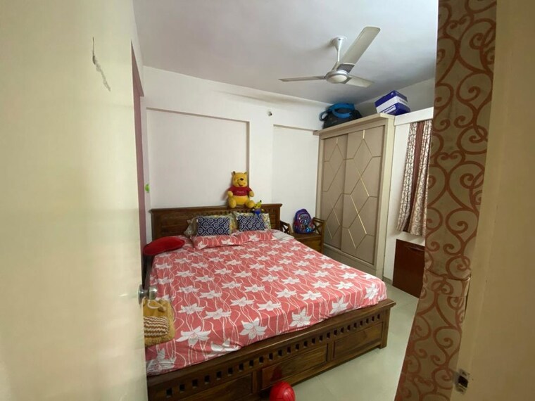 Bedroom, awesome-residency 2 Bedroom 1050 Sq.Ft. Apartment In Baner Pune 10324654