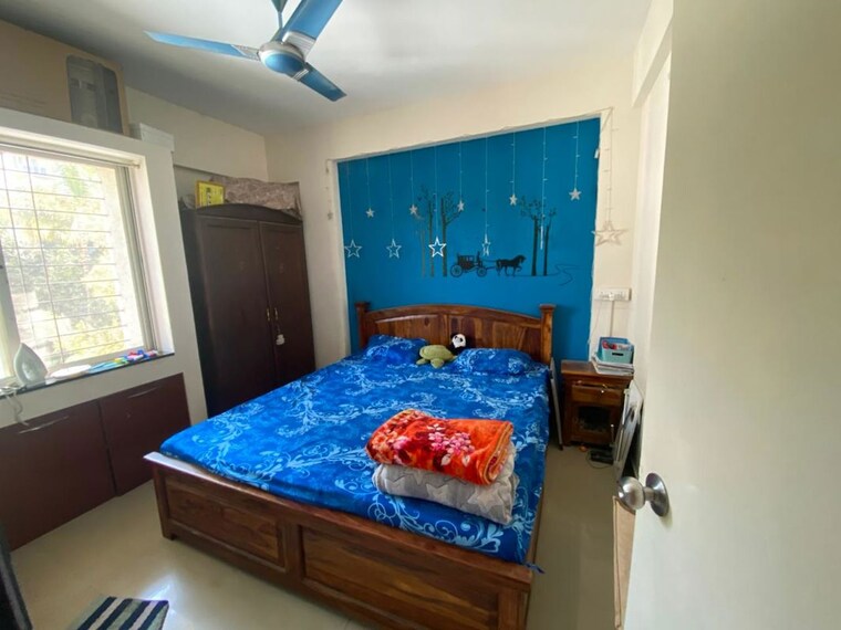 Bedroom, awesome-residency 2 Bedroom 1050 Sq.Ft. Apartment In Baner Pune 10324654