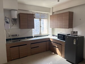 Kitchen in 2 BHK Apartment at Breez Global Heights, Sohna Sector 33 – for Rent