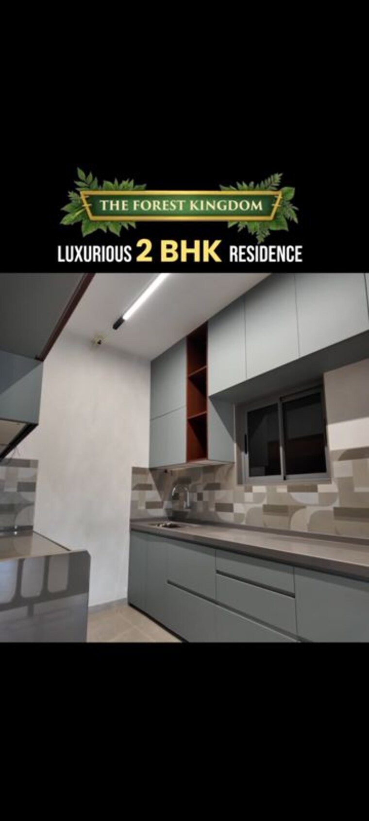 Kitchen, thane west 2 Bedroom 1000 Sq.Ft. Apartment In Thane West Thane 10324689