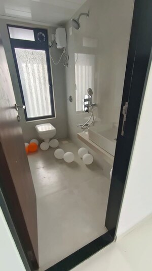 Bathroom in 2 BHK Apartment at Arkade Aspire, Goregaon East – for Rent