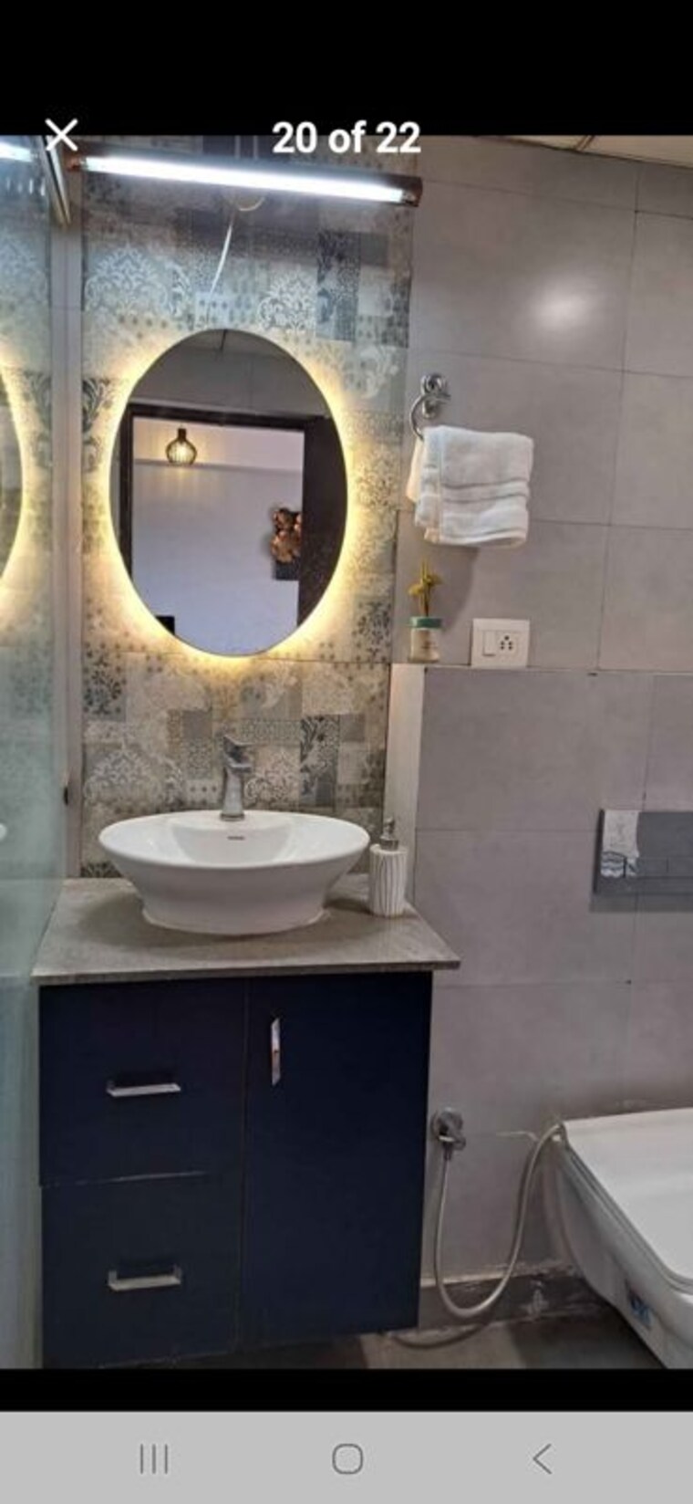 Bathroom, raj nagar extension 2 Bedroom 920 Sq.Ft. Apartment In Raj Nagar Extension Ghaziabad 10324684