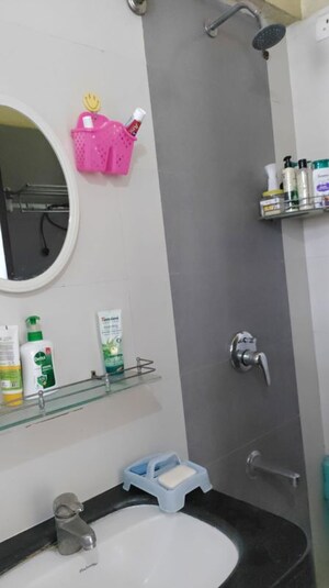 Bathroom in 2 BHK Apartment at Aundh – for Rent