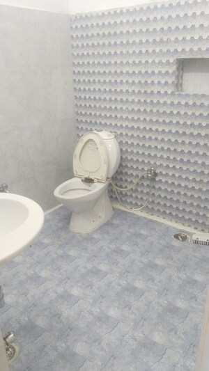 Bathroom in 2 BHK Builder Floor at Gomti Nagar – for Rent
