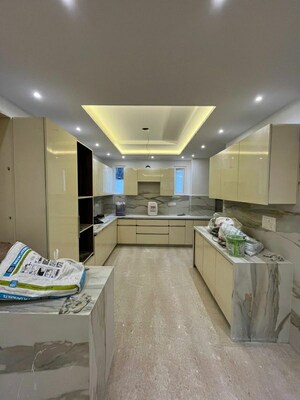 Kitchen in 3 BHK Builder Floor at Rajouri Garden – for Rent