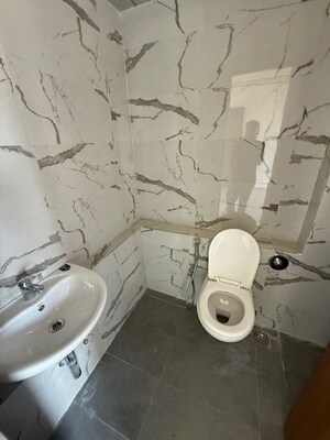 Bathroom in 2 BHK Apartment at Sheth Auris Bliss, Malad West – for Rent