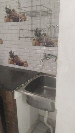 Kitchen in 1 RK Builder Floor at Gomti Nagar – for Rent