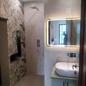 Bathroom in 3 BHK Builder Floor at Frontier Colony – for Rent