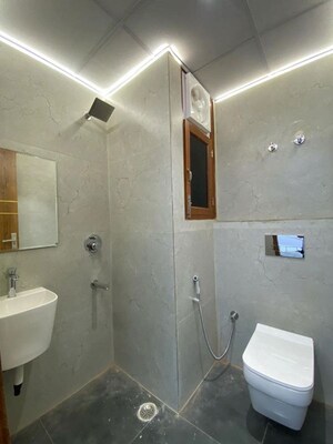 Bathroom in 5 BHK Apartment at Mahagun My Woods, Sector 16c Greater Noida – for Sale