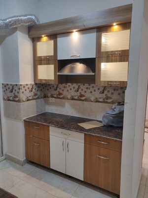 Kitchen in 3 BHK Apartment at Gaurs Siddhartham, Siddharth Vihar – for Rent