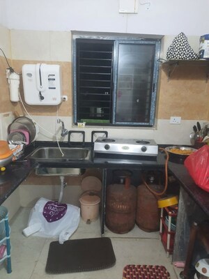 Kitchen in 3 BHK Apartment at New Town – for Rent