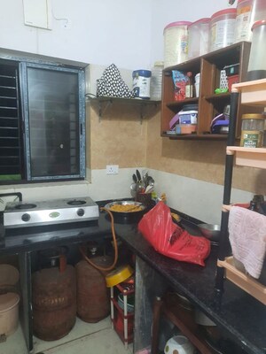 Kitchen in 3 BHK Apartment at New Town – for Rent