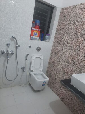 Attached Bathroom in 3 BHK Apartment at New Town – for Rent