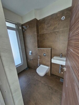 Bathroom in 3 BHK Apartment at Dotom Isle, Malad West – for Rent