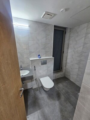 Bathroom in 2.5 BHK Apartment at Lodha Bellagio, Powai – for Rent