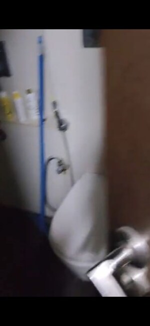 Bathroom in 1 BHK Apartment at Ruparel Elara, Kandivali West – for Rent