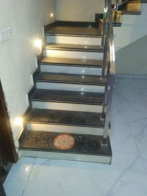 Staircase in 3 BHK Villa at Bijnor Road – for Sale