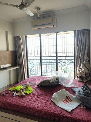 Master Bedroom in 2.5 BHK Apartment at LnT Elixir Reserve, Powai – for Rent