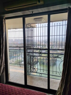 Balcony in 2.5 BHK Apartment at LnT Elixir Reserve, Powai – for Rent