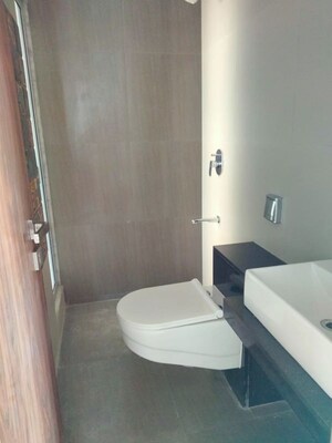 Bathroom in 1 BHK Apartment at Rajesh White City, Kandivali East – for Rent