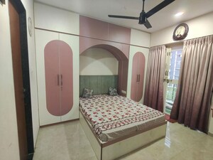 Bedroom in 2.5 BHK Apartment at Malpani Greens, Wakad – for Rent