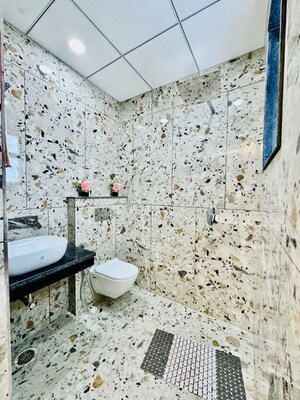 Bathroom in 3 BHK Apartment at Ambala Highway – for Sale