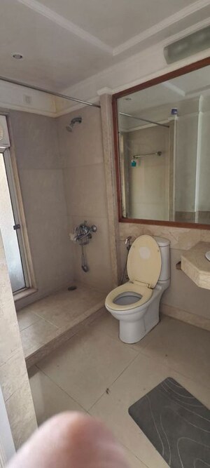 Bathroom in 3 BHK Apartment at Hiranandani Gardens Eldora, Powai – for Rent