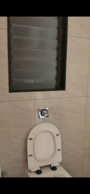 Bathroom in 2 BHK Apartment at Chandak 34 Park Estate, Goregaon West – for Rent