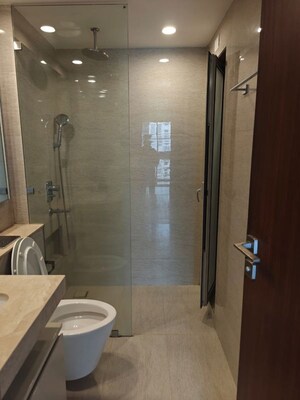 Bathroom in 2 BHK Apartment at Castle Rock, Powai – for Rent