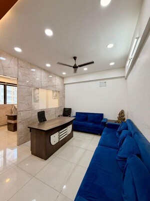 Team Area in  Office Space at Gaurav Icon Tower, Wakad – for Rent