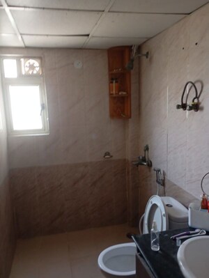 Bathroom in 3 BHK Apartment at Nimbus The Hyde park, Sector 78 – for Rent