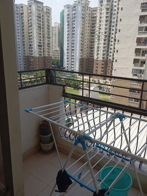 Balcony in 3 BHK Apartment at Nimbus The Hyde park, Sector 78 – for Rent