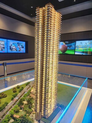 3.5 BHK Apartment – Exterior View View at Ganga Anantam, Sector 85 - for Sale