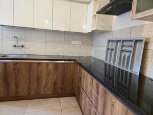 Kitchen in 1 BHK Apartment at Brigade El Dorado, Bagaluru – for Rent