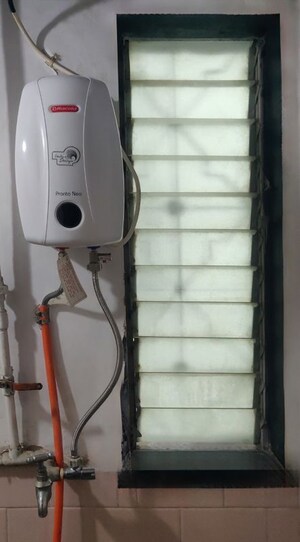 Bathroom in 1 BHK Apartment at Aishwarya CHS Goregaon, Goregaon East – for Rent