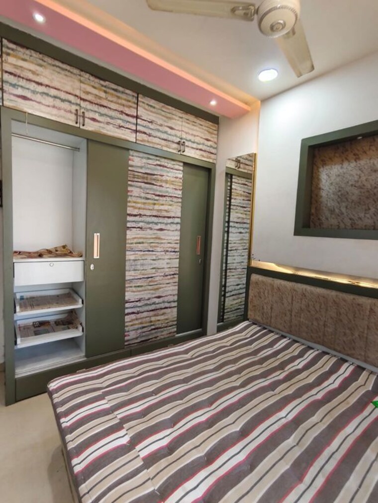 Bedroom, lalani-residency 2 Bedroom 750 Sq.Ft. Apartment In Kavesar Thane 10324995
