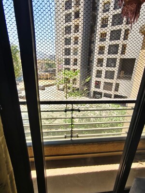 Balcony in 2 BHK Apartment at Lalani Residency, Kavesar – for Rent