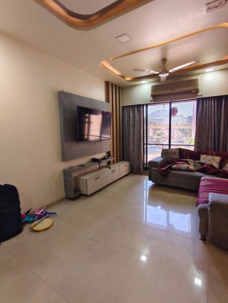 Living Room, lalani-residency 2 Bedroom 750 Sq.Ft. Apartment In Kavesar Thane 10324995